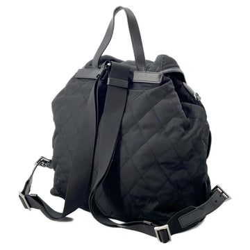 PRADA Quilted Backpack Black 1BZ811 Nylon