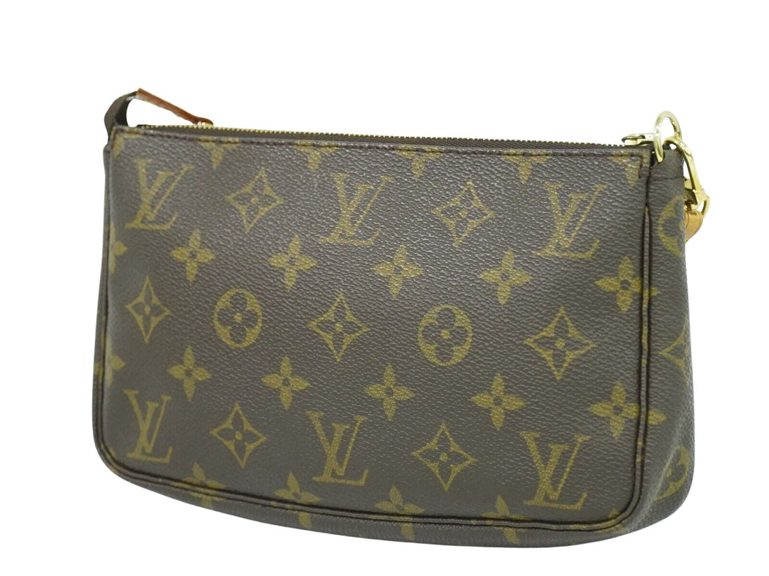 Louis Vuitton Pochette Accessoire  Canvas Clutch Bag - Handbag & Wallet Accessories
