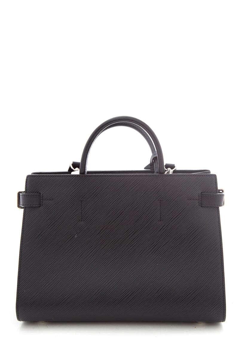 Louis Vuitton Black Epi Leather Twist Tote - Handbag - 3