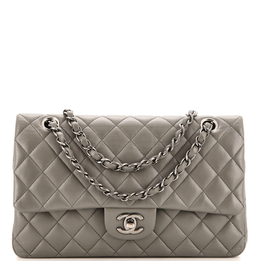 CHANEL Classic Double Flap Bag Quilted Lambskin Medium - Handbag & Wallet Accessories
