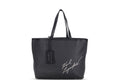 CHANEL KARL LAGERFELD LE MOBILE ART BLACK COATED CANVAS TOTE (1257xxxx), WITH , NO DUST COVER - Bags - 2