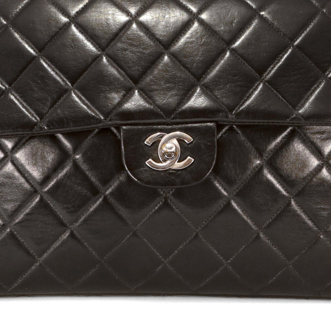 Chanel Black Lambskin Classic Flap Backpack - Handbags