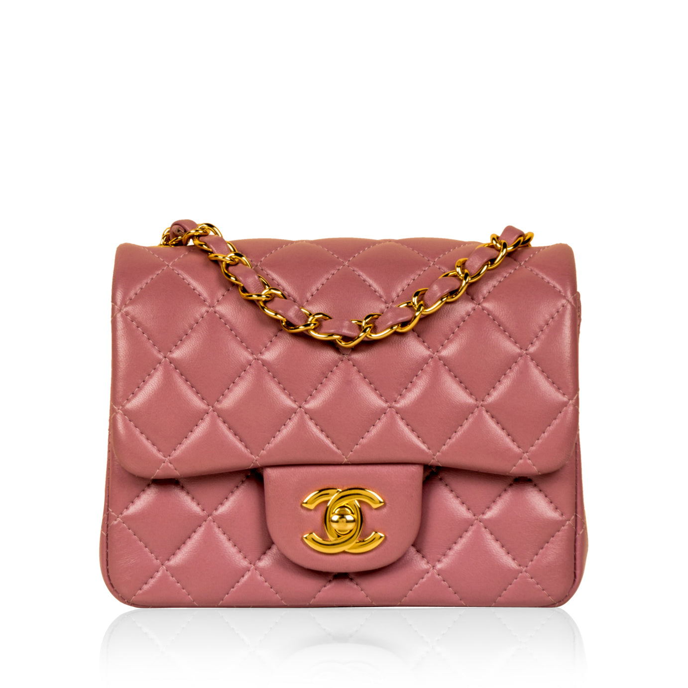 Classic Flap Bag - Mini Square - Shoulder Bags - 16