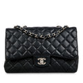 Classic Flap Bag - Jumbo - Single Flap - Shoulder Bags - 9