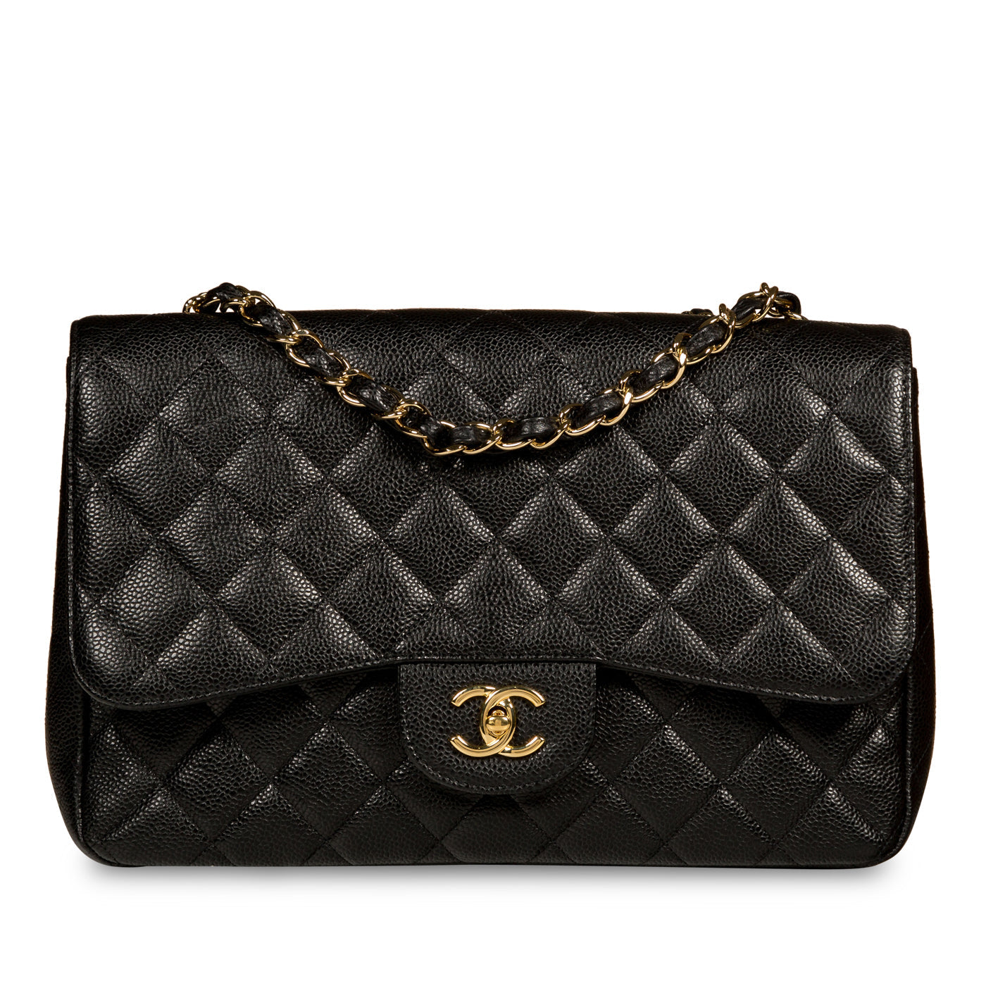 Classic Flap Bag - Jumbo - Single Flap - Shoulder Bags - 8
