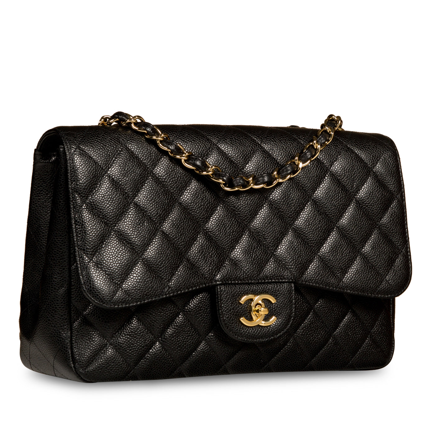 Classic Flap Bag - Jumbo - Single Flap - Shoulder Bags