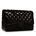 Classic Flap Bag - Jumbo - So Black - Shoulder Bags