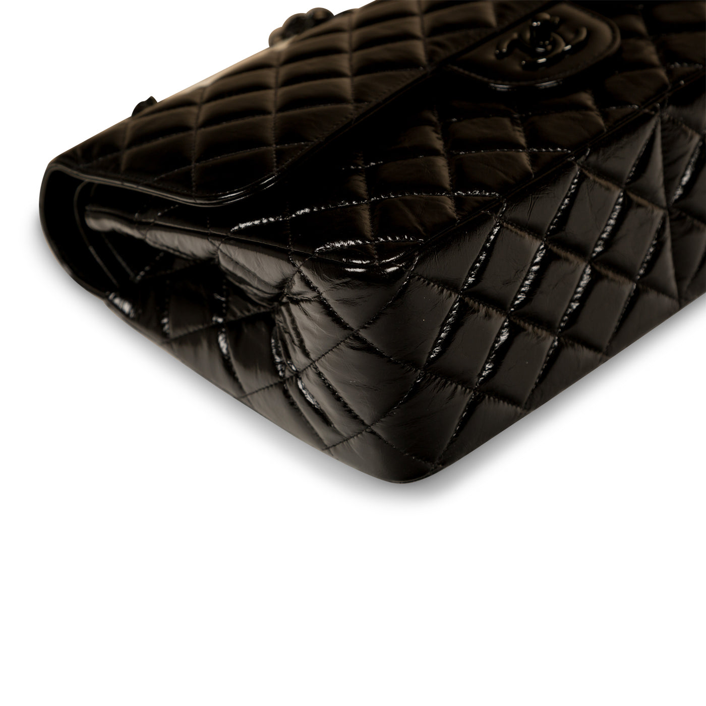 Classic Flap Bag - Jumbo - So Black - Shoulder Bags - 4