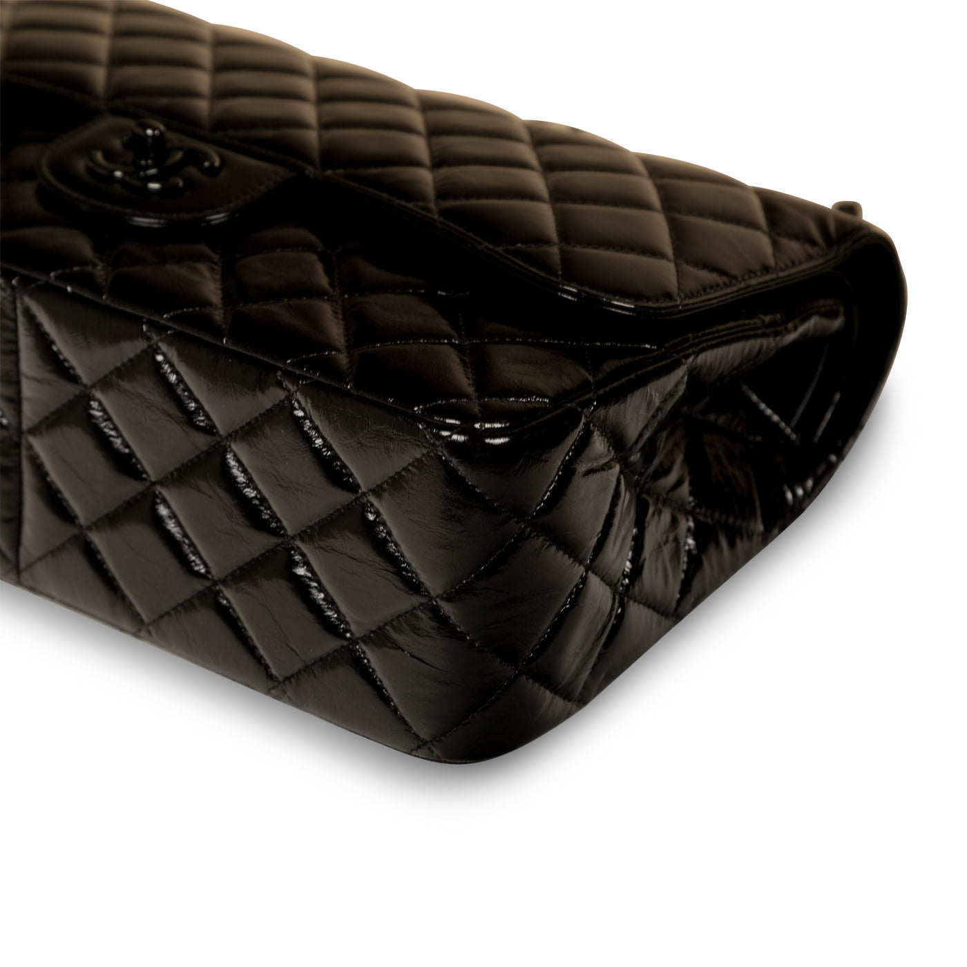 Classic Flap Bag - Jumbo - So Black - Shoulder Bags - 5