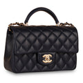 Classic Flap Bag - Mini Rectangular Top Handle - Shoulder Bags