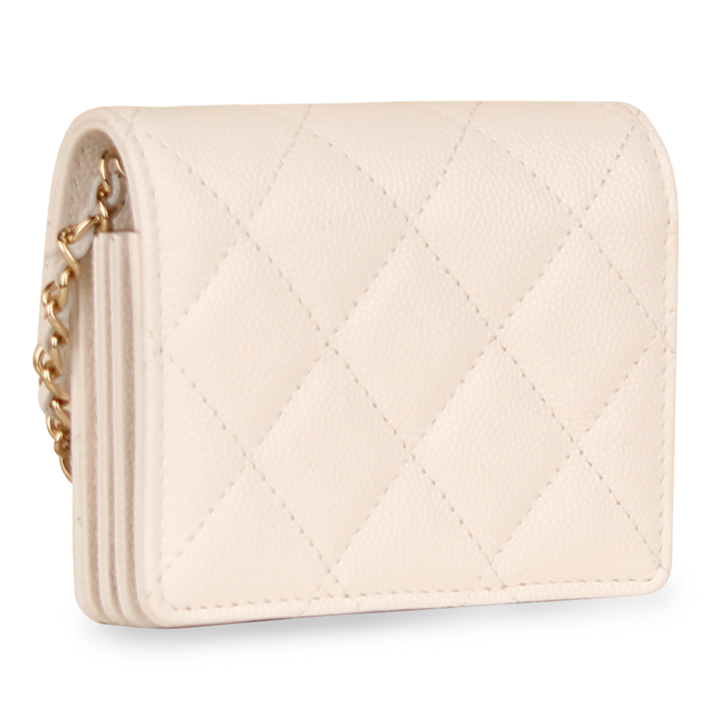 Classic Flap Card Holder with Chain - Shoulder Bags - 2