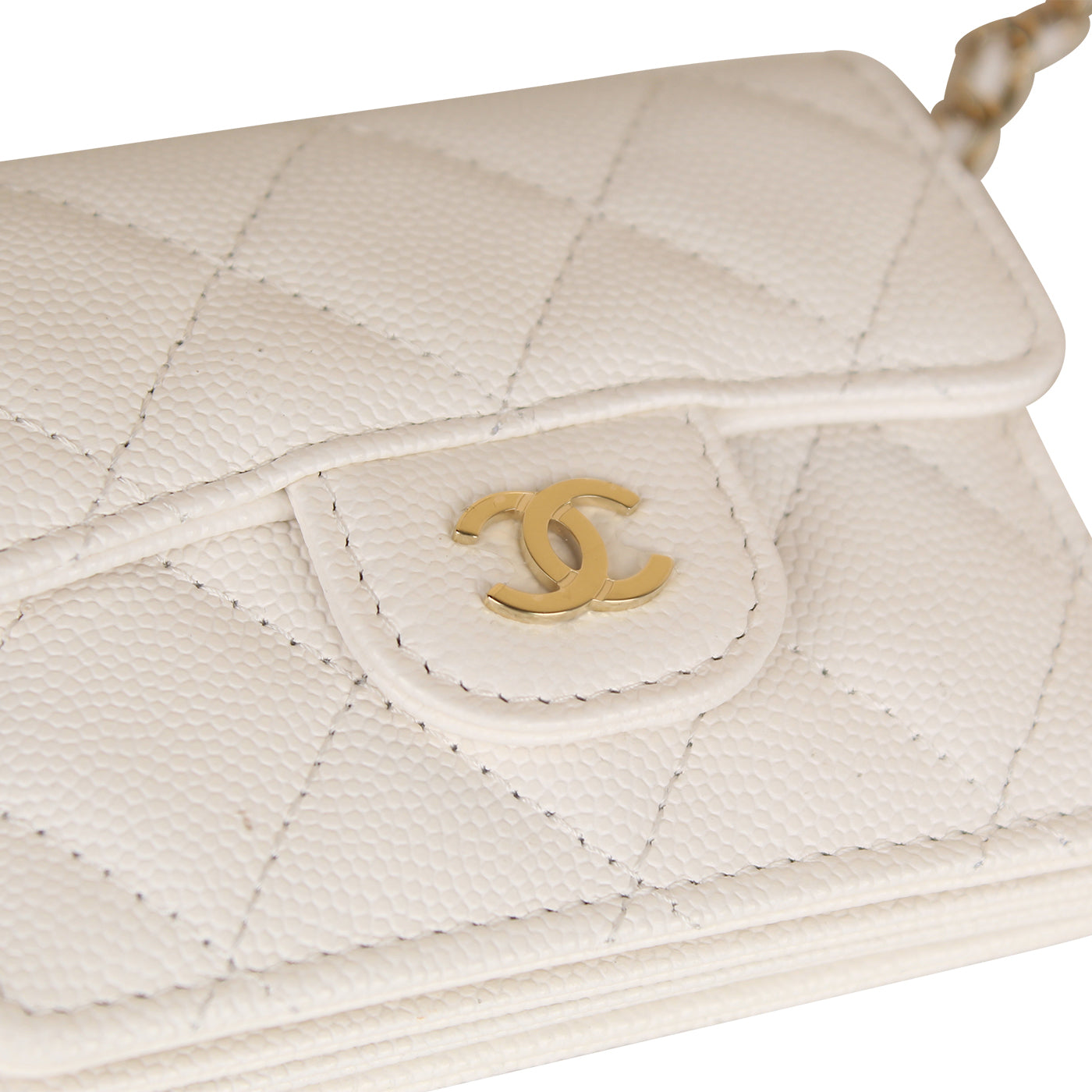 Classic Flap Card Holder with Chain - Shoulder Bags - 4