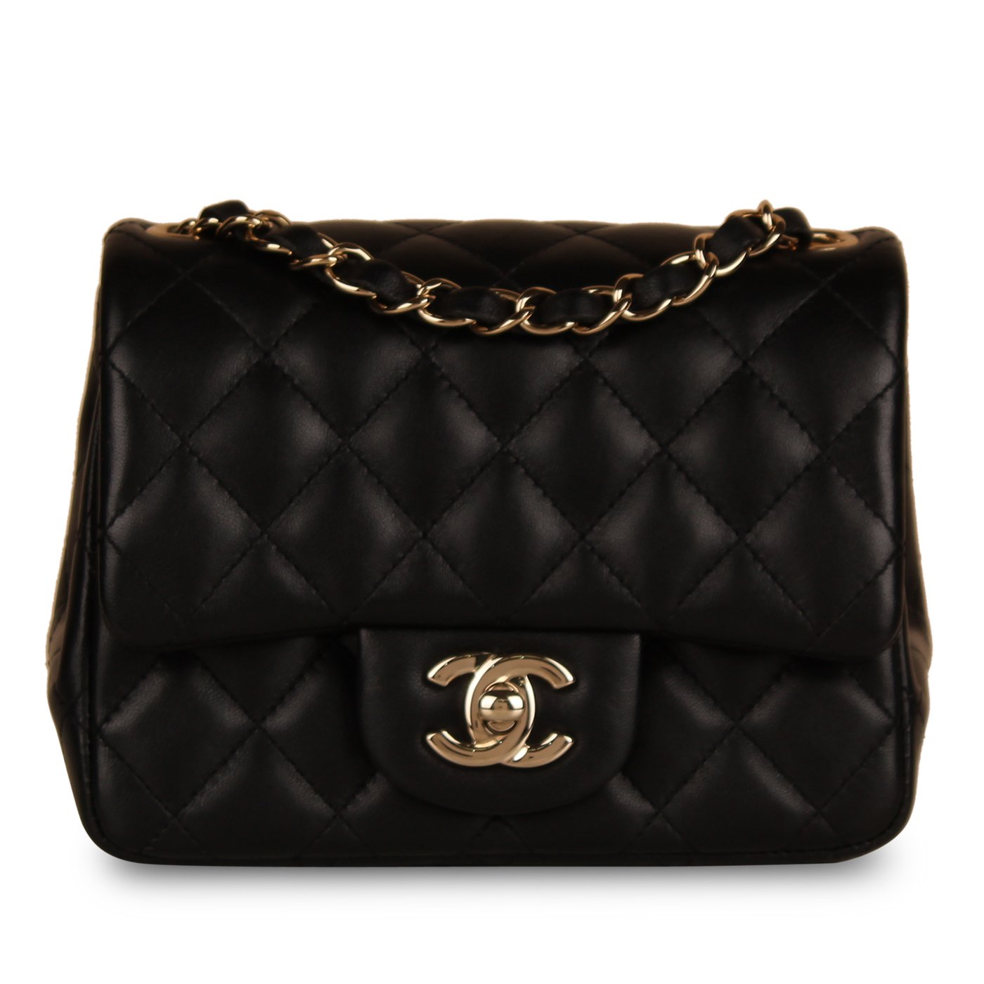 Classic Flap Bag - Mini Square - Shoulder Bags - 11