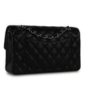 Small Classic Flap - Black Caviar - Shoulder Bags - 2