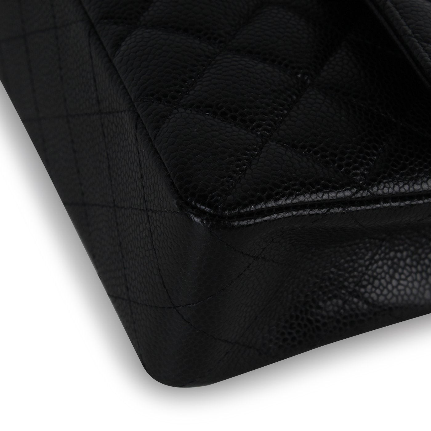 Small Classic Flap - Black Caviar - Shoulder Bags - 5