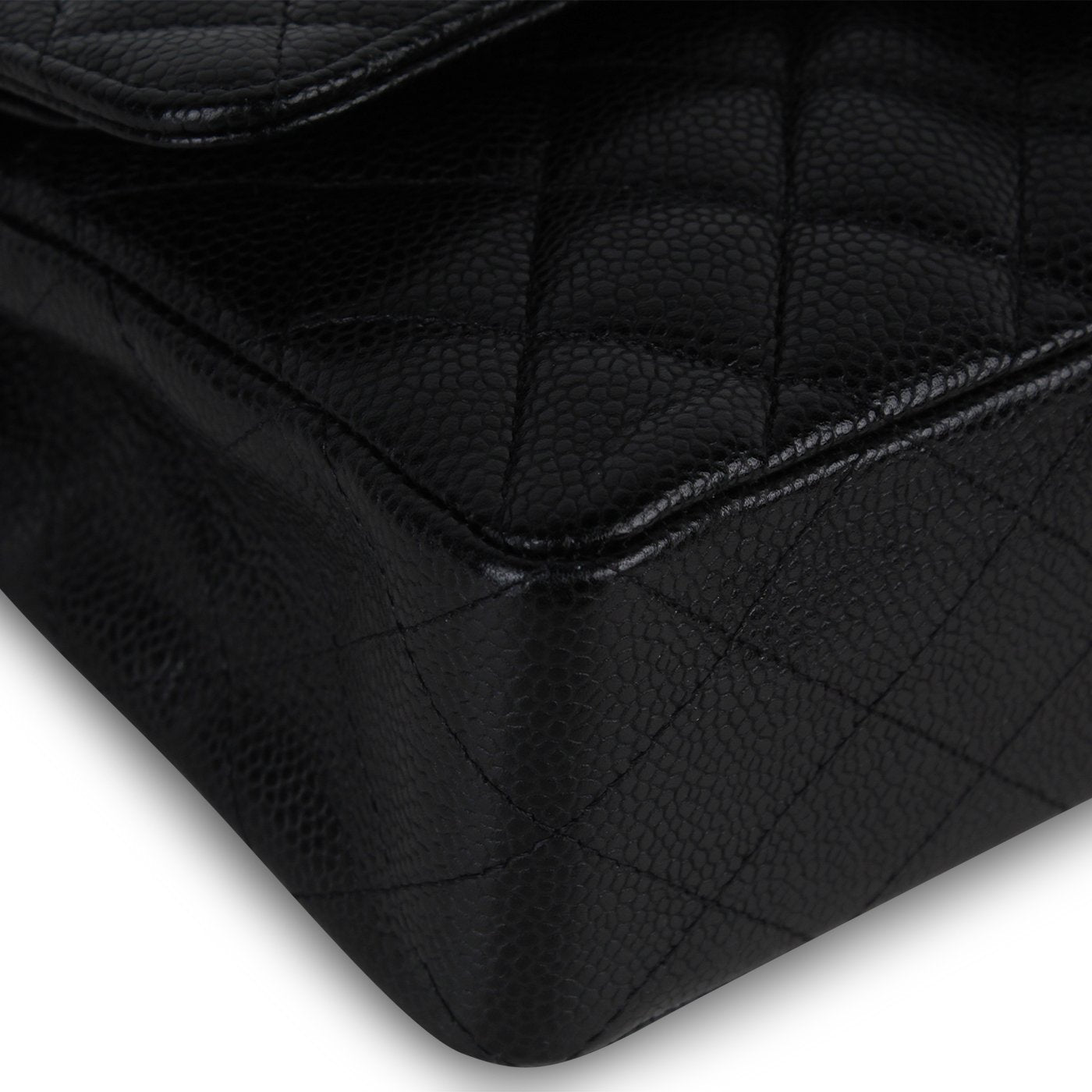 Small Classic Flap - Black Caviar - Shoulder Bags - 6
