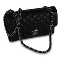 Small Classic Flap - Black Caviar - Shoulder Bags - 9
