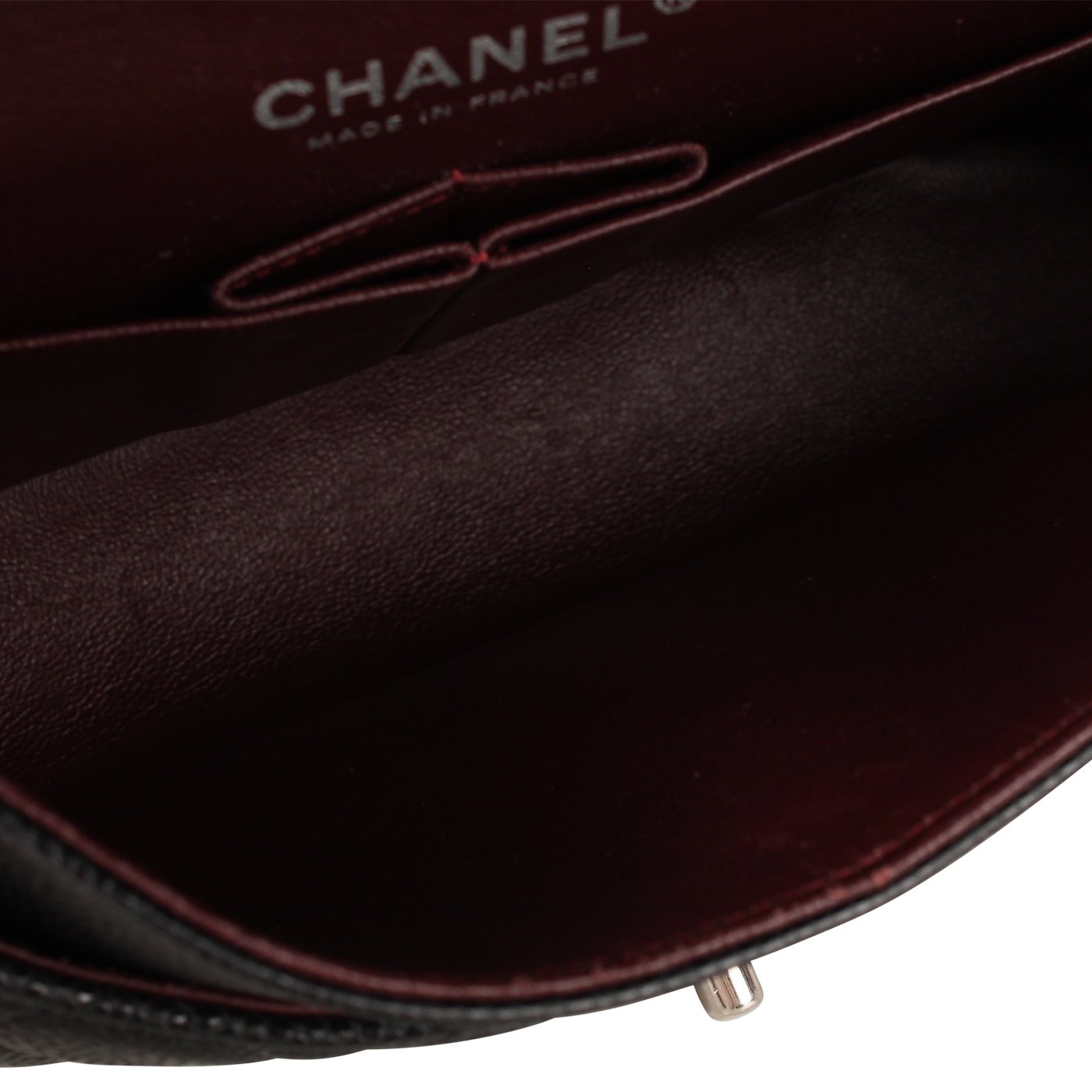 Small Classic Flap - Black Caviar - Shoulder Bags - 8