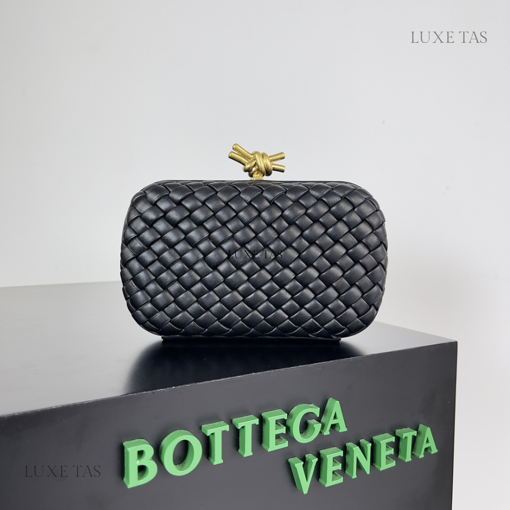Black Knot Designer Clutch for Women - 2