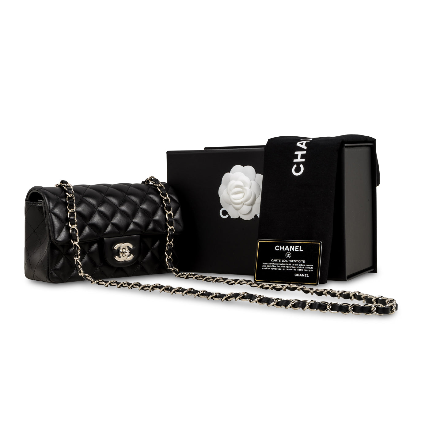 Classic Flap Bag - Mini Rectangular - Shoulder Bags - 8