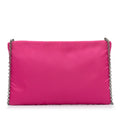 PRADA - Pink Tessuto Fluo Clutch on Chain - Handbags, Wallets & Cases - 3