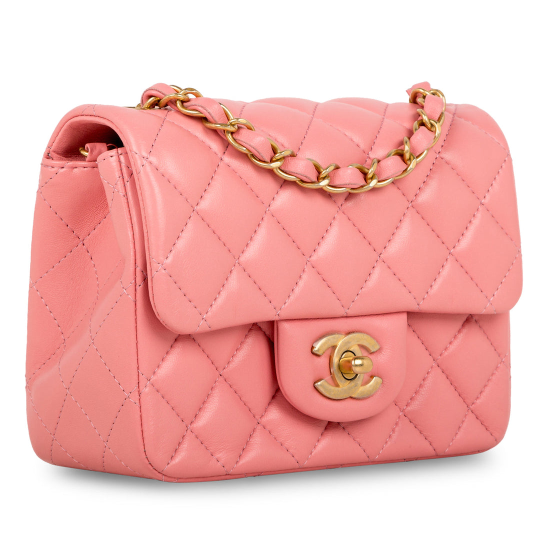 Classic Flap Bag - Mini Square - Shoulder Bags