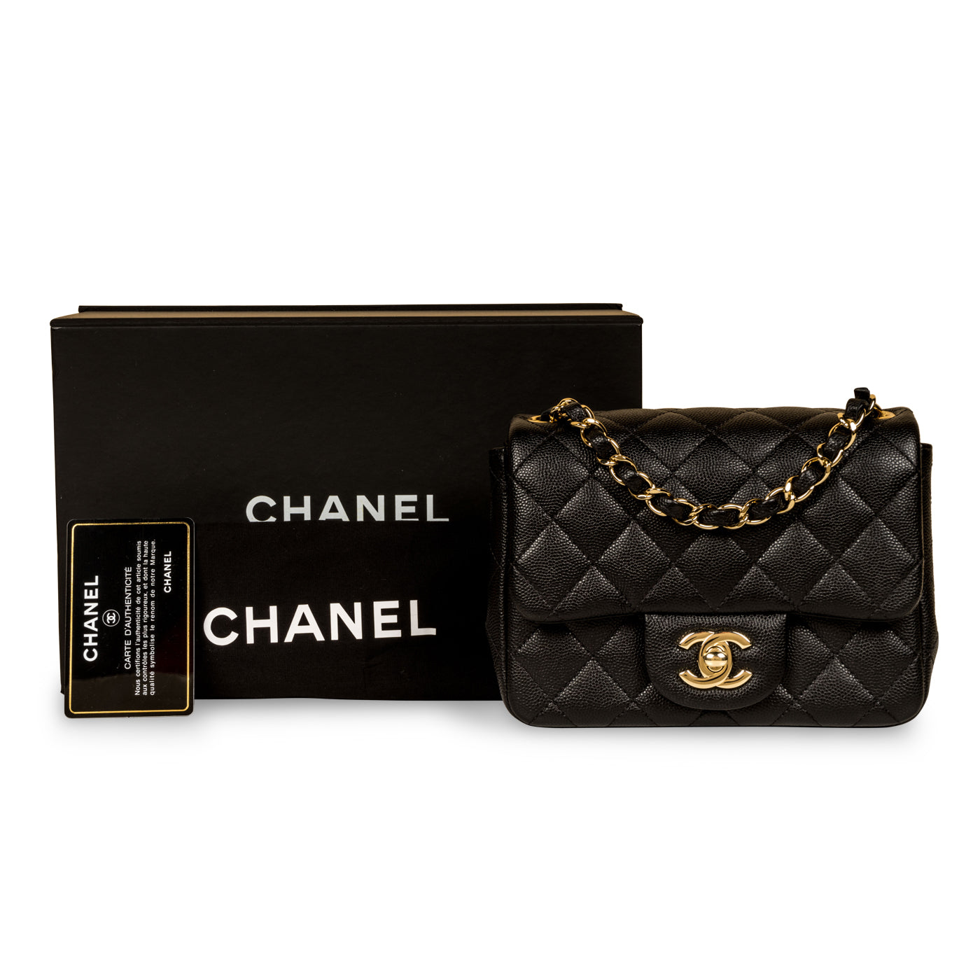 Classic Flap Bag - Mini Square - Shoulder Bags - 8