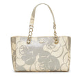 Chanel CC Camelila Rafia Tote Bag (SHG-ej4t2g) - Handbags