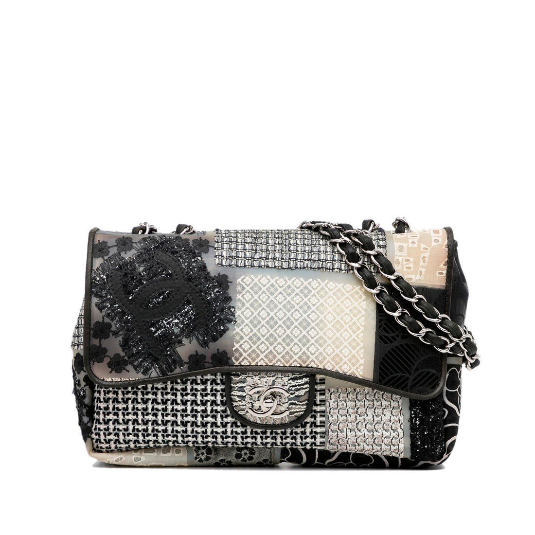 Chanel CC Patchwork Classic Flap (SHG-ssjRnN) - Handbags