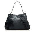 Chanel CC Perforated Leather Tote Bag (SHG-gDassU) - Handbags - 2