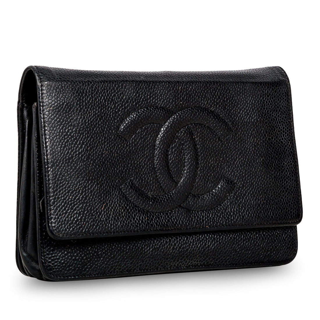 Classic CC Wallet on Chain - Shoulder Bags
