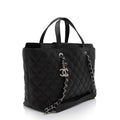 Chanel Calfskin CC Large Shopping Tote (SHF-kkslci) - Handbags - 2