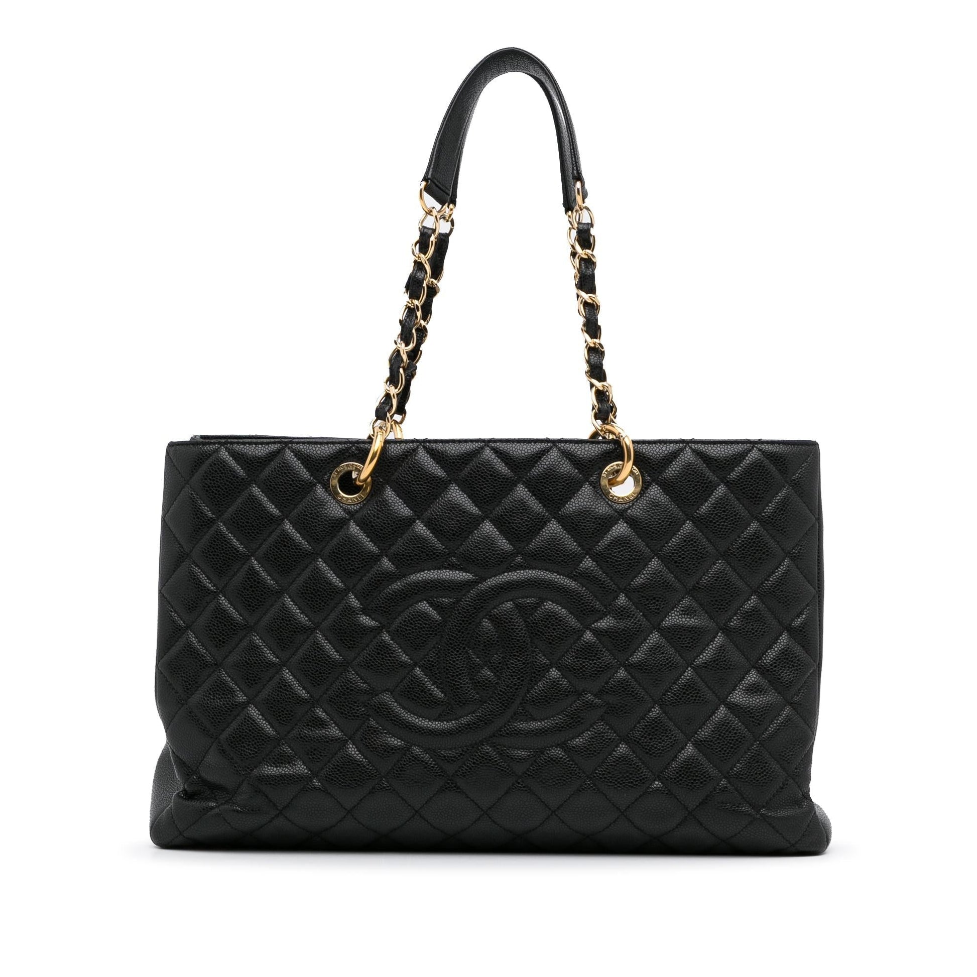 Chanel Caviar Grand Shopping Tote (SHG-w9qb9T) - Handbags