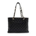 Chanel Caviar Leather Grand Shopping Tote (SHF-21146) - Handbags - 3
