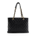 Chanel Caviar Leather Grand Shopping Tote (SHF-21146) - Handbags