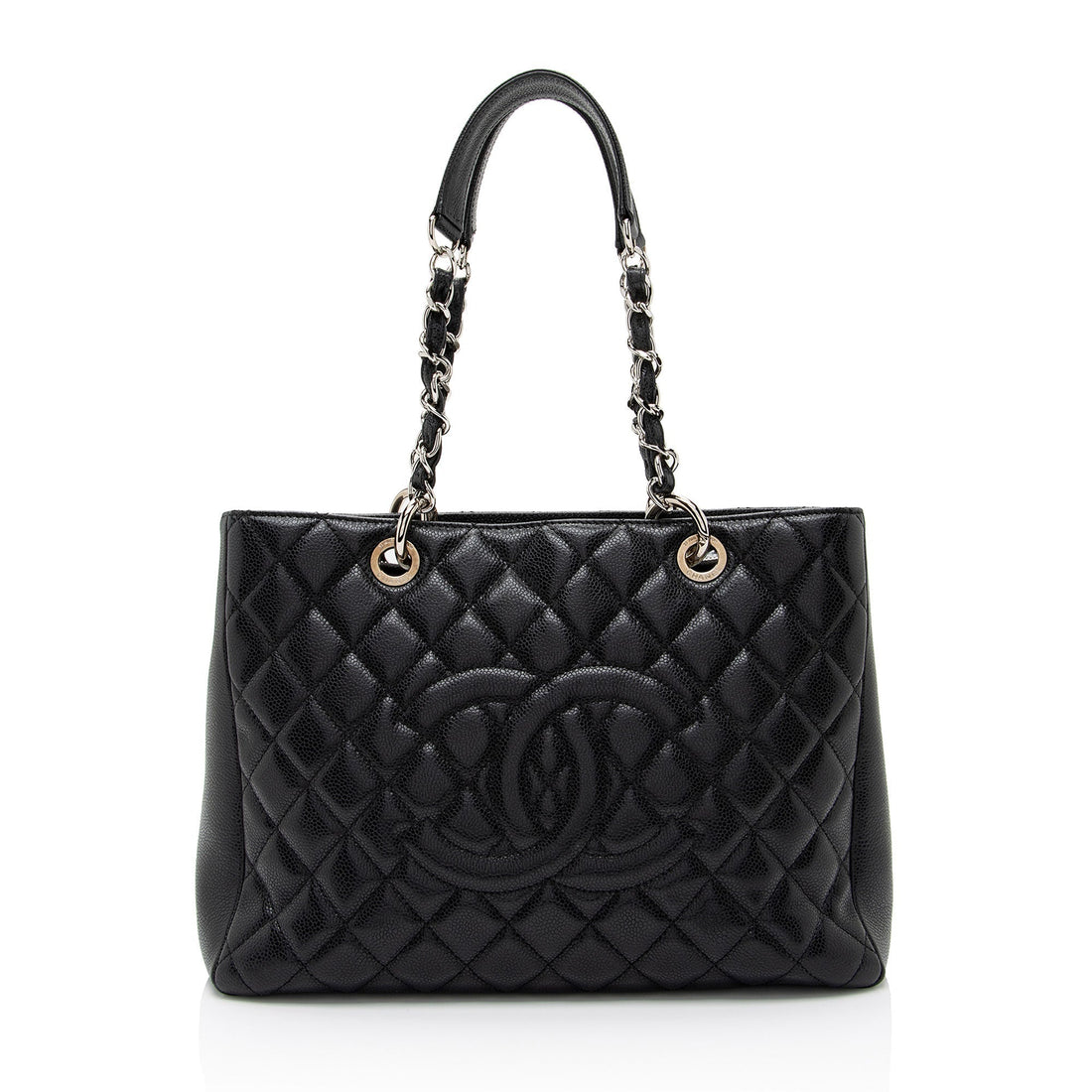 Chanel Caviar Leather Grand Shopping Tote (SHF-p8snbD) - Handbags
