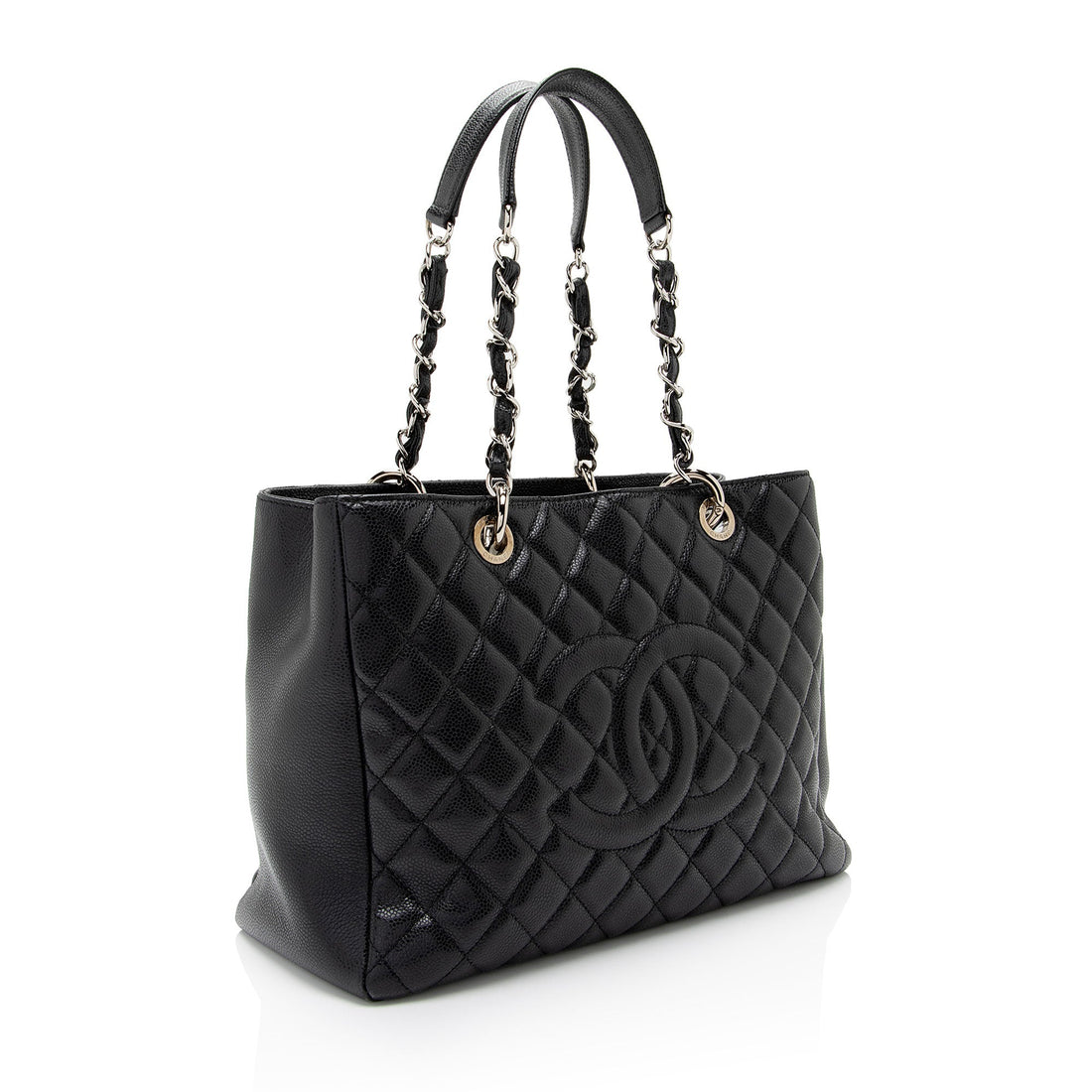 Chanel Caviar Leather Grand Shopping Tote (SHF-p8snbD) - Handbags