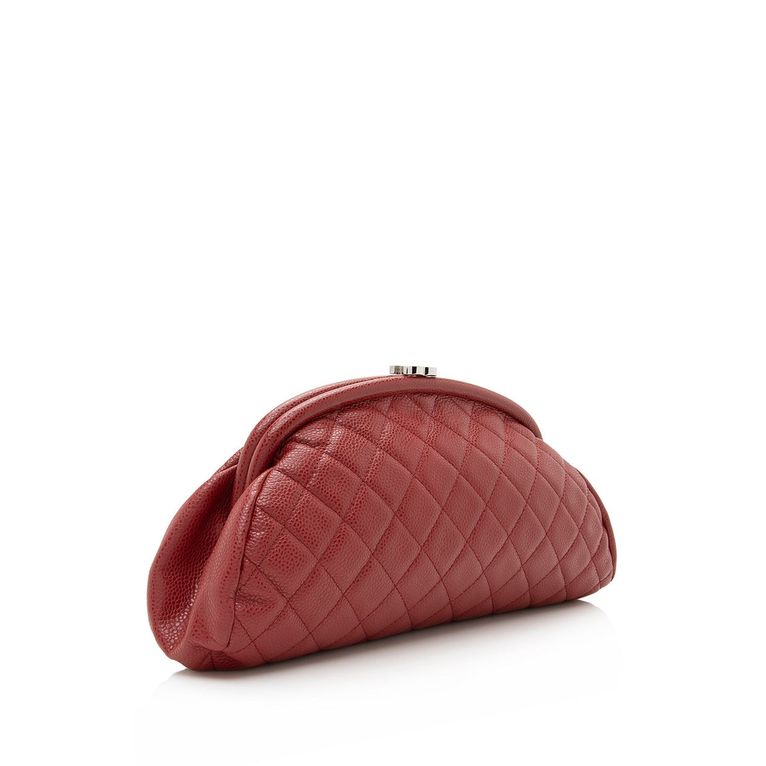 Chanel Caviar Leather Timeless Clutch (SHF-22293) - Handbags