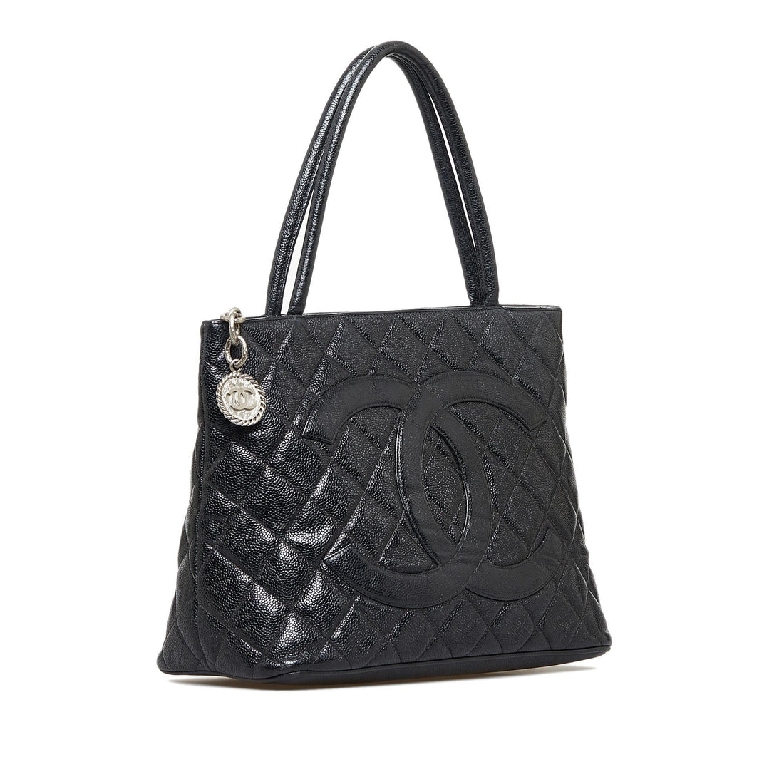 Chanel Caviar Medallion Tote (SHG-coQ4k7) - Handbags