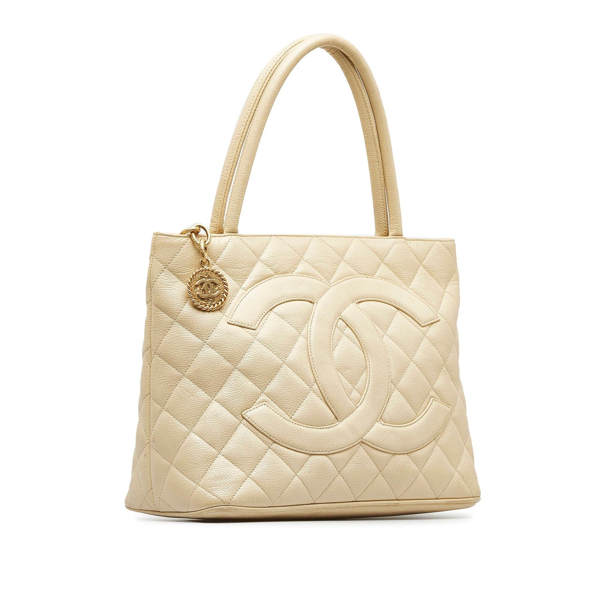 Chanel Caviar Medallion Tote (SHG-tHvBQP) - Handbags - 2