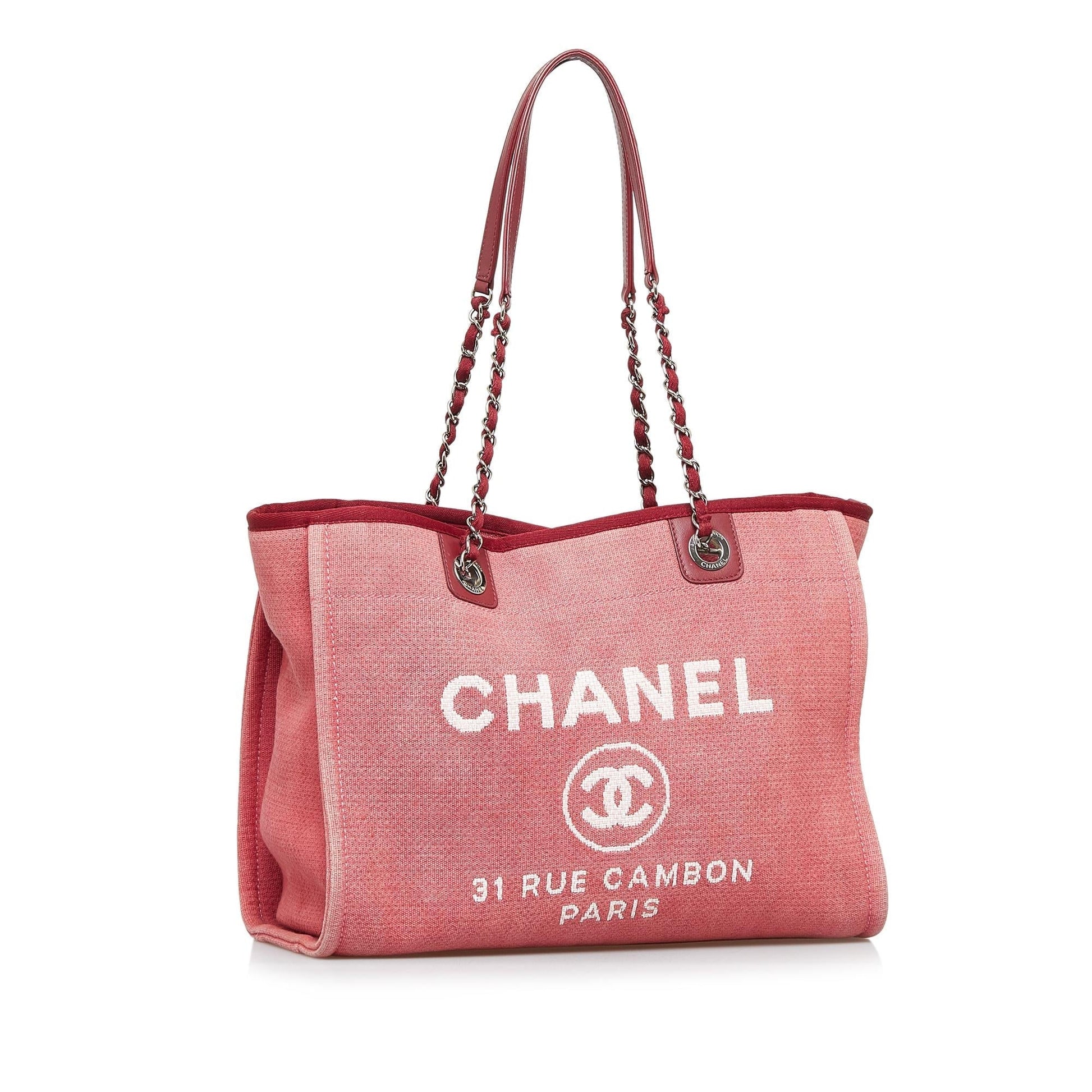 Chanel Deauville Tote (SHG-VrPc8n) - Handbags - 2