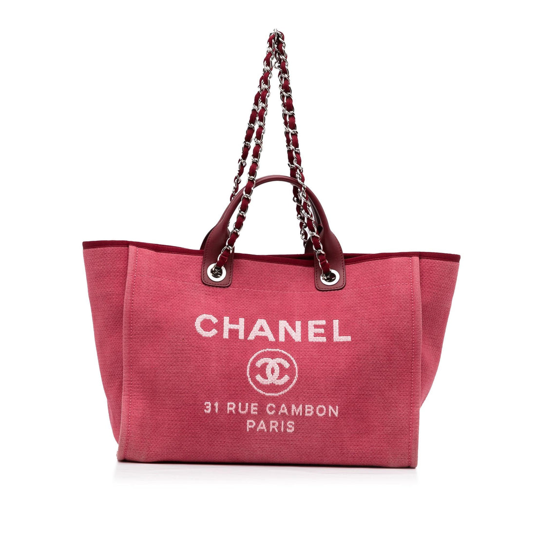 Chanel Deauville Tote (SHG-qEiq1r) - Handbags