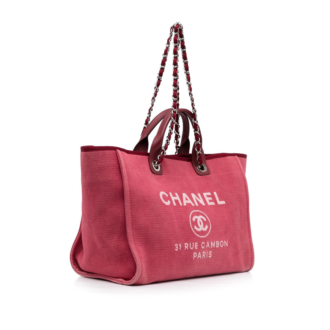 Chanel Deauville Tote (SHG-qEiq1r) - Handbags