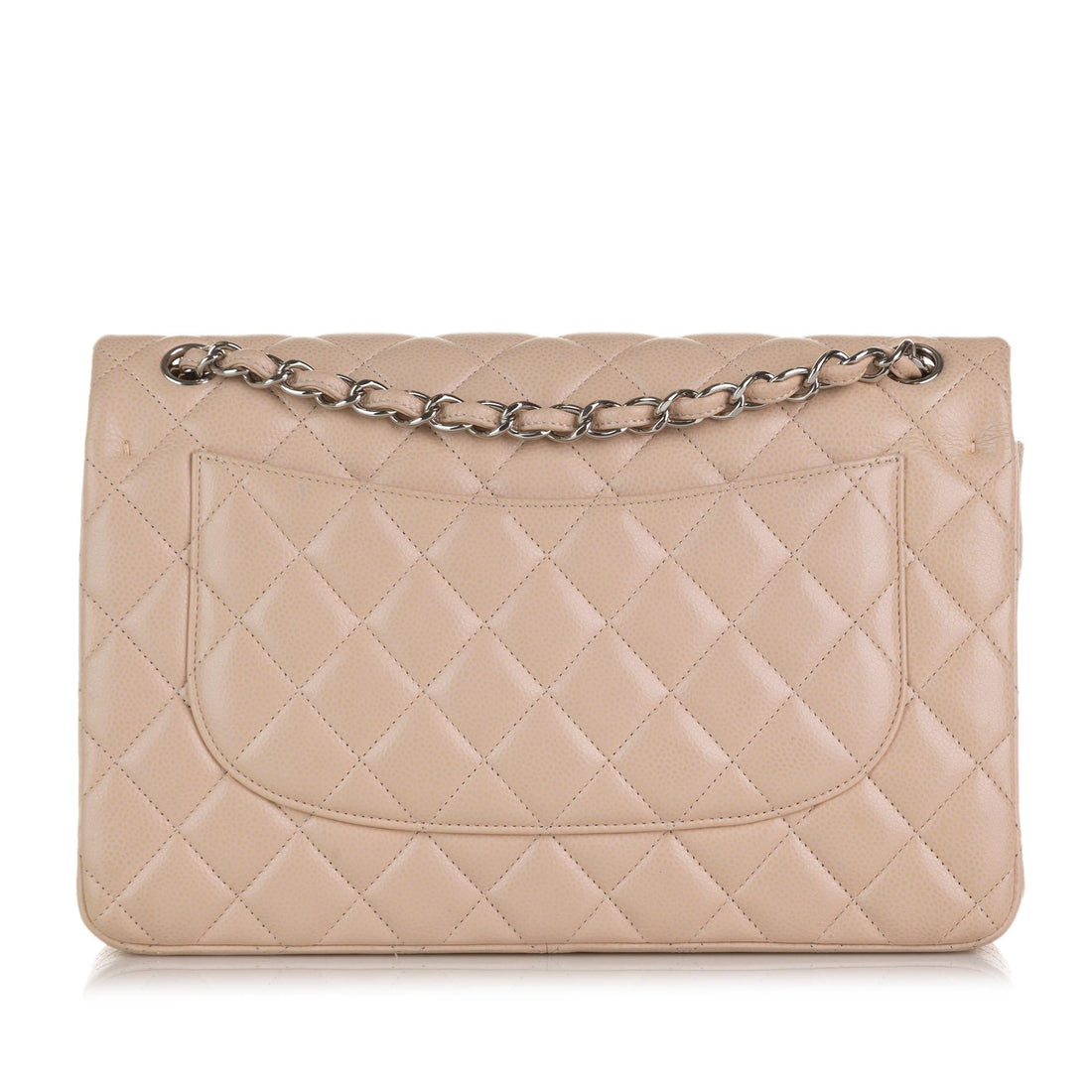 Chanel Jumbo Classic Caviar Double Flap Bag (SHG-KfBpy8) - Handbags