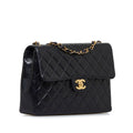 Chanel Jumbo Classic Lambskin Maxi Single Flap (SHG-p1ej2i) - Handbags