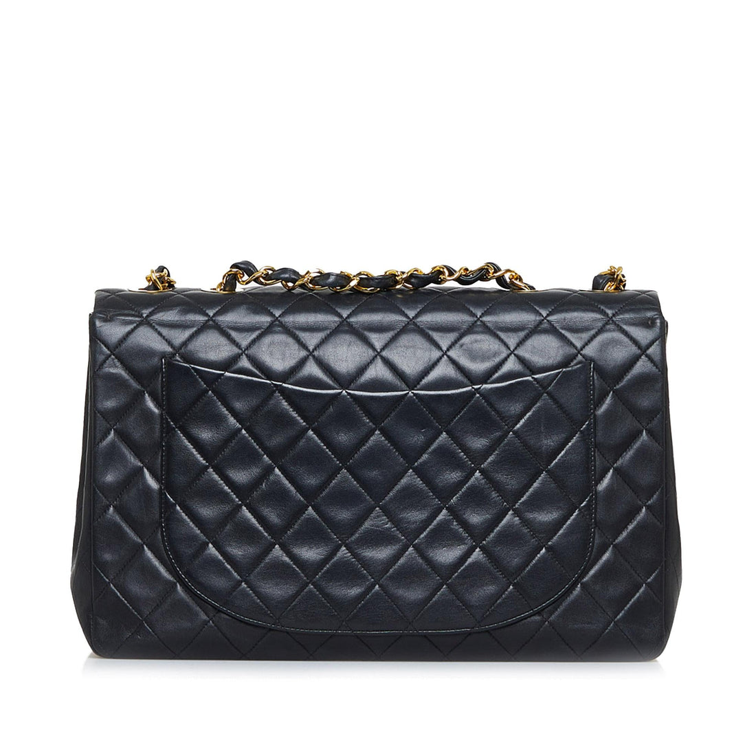 Chanel Jumbo XL Classic Lambskin Maxi Single Flap (SHG-H0fuvy) - Handbags