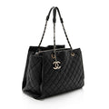 Chanel Lambskin Chic & Soft CC Large Shopping Tote (SHF-PxYWup) - Handbags - 2