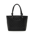 Chanel Lambskin Ligne Cambon Large Shopping Tote (SHF-22706) - Handbags - 3