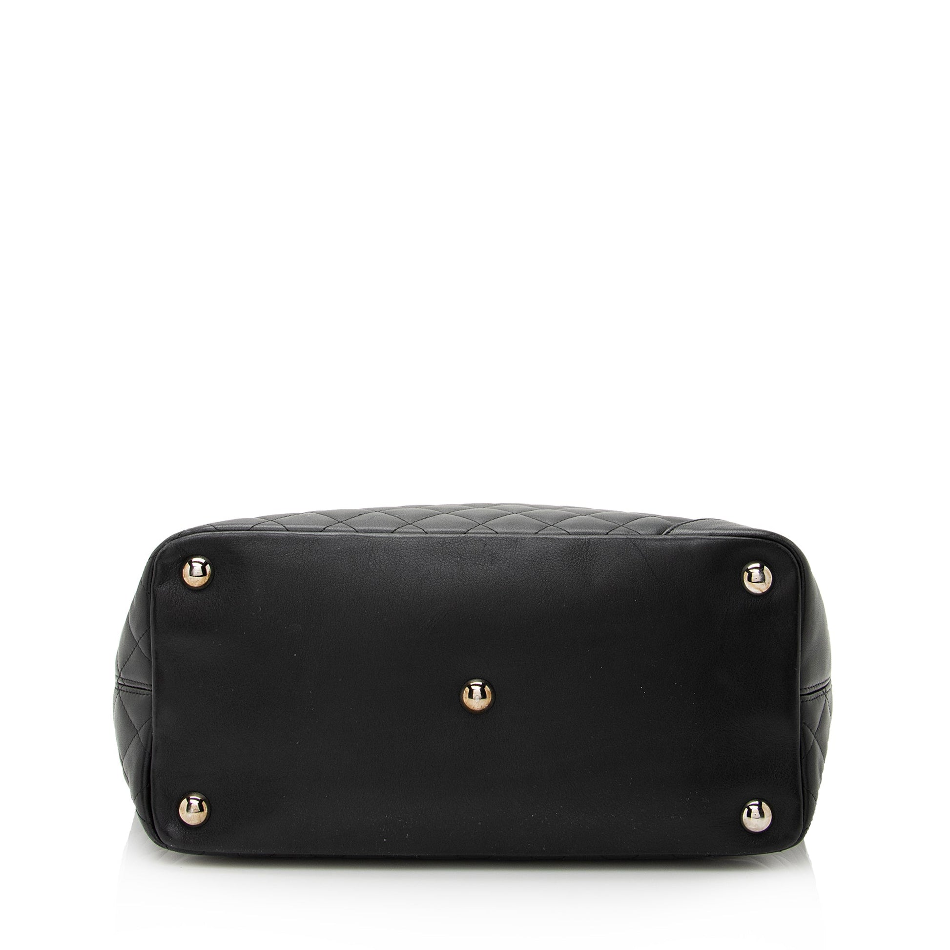 Chanel Lambskin Ligne Cambon Large Shopping Tote (SHF-22706) - Handbags - 4