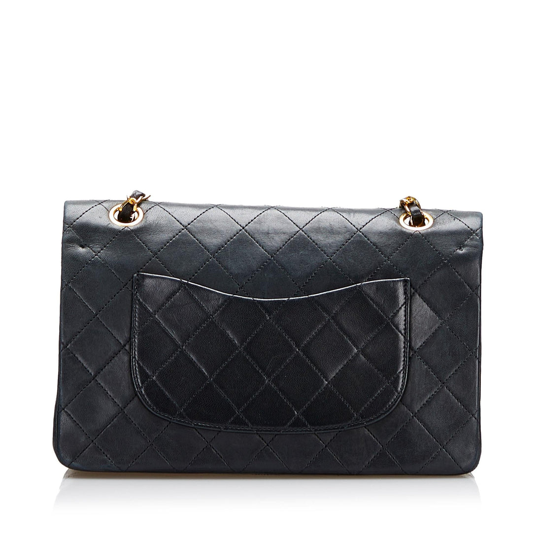 Chanel Medium Classic Lambskin Double Flap (SHG-YOEFpa) - Handbags
